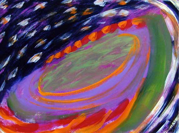 &nbsp;&nbsp;acrylic on canvas